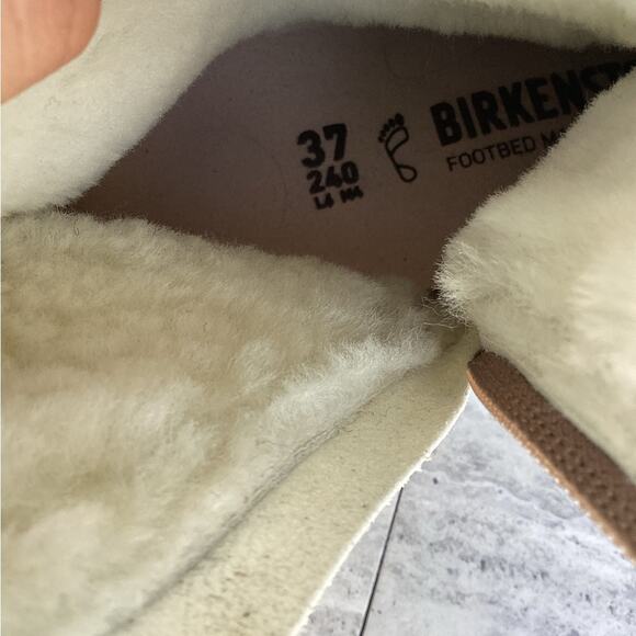 Birkenstock Melrose Shearling Ginger Boots Regular new size 6 - Picture 5 of 7